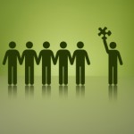 Puzzle Piece Crowd