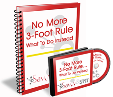 No More 3-Foot Rule...What To Do Instead No More 3-Foot Rule...What To Do Instead